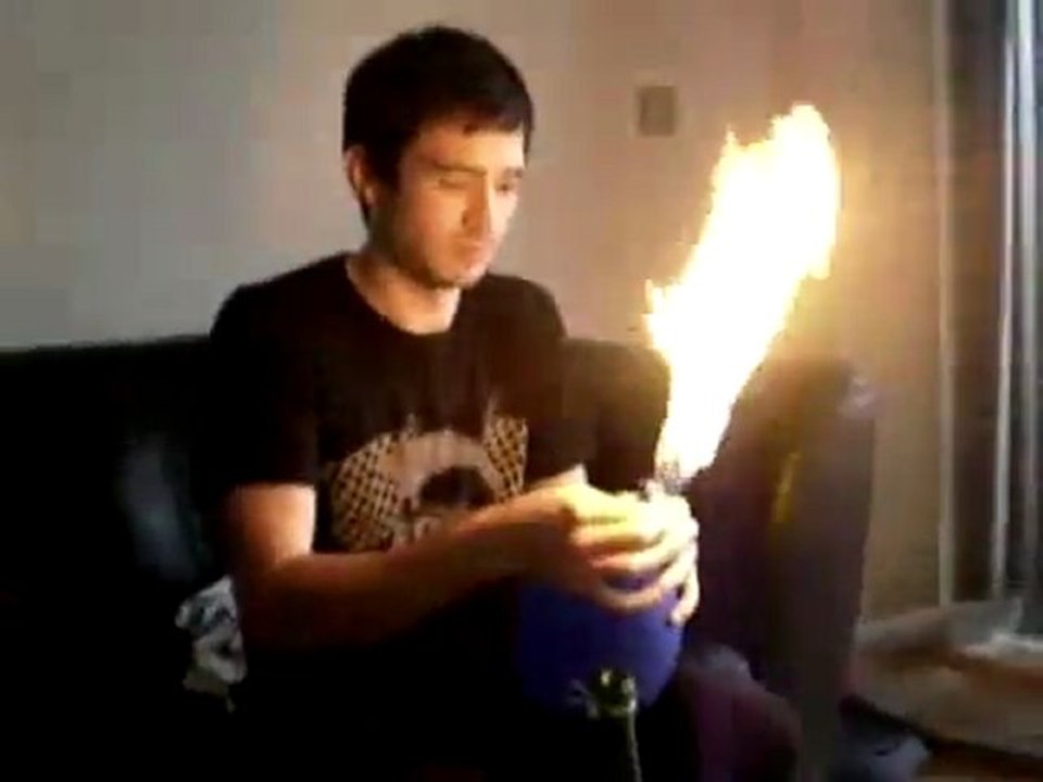Balloon Of Fire Fail