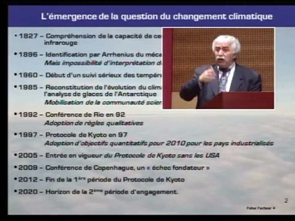 intervention de Mr Radanne au Conseil génral de la Somme (partie 1)