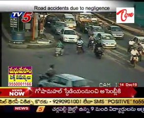 Road accidents due to negligence