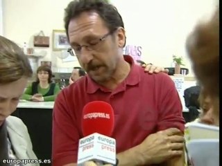 Tomás Gómez visita el centro ocupacional Magerit