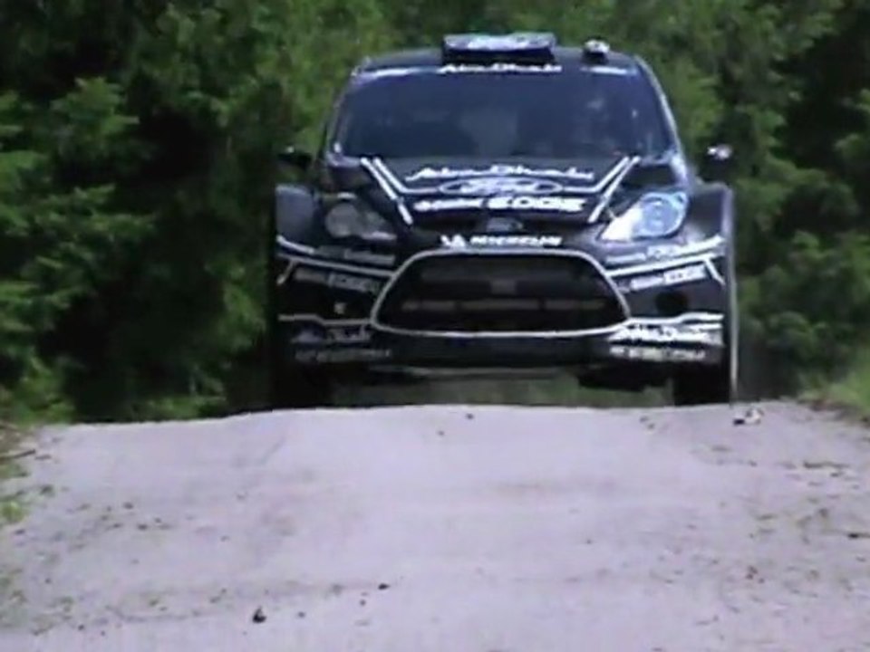 Tests Day FRANCE Ancian / Tanak / Novikov / Scandola FORD Fiesta WRC Black Edition