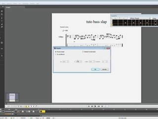 Créer un morceau de style slap à la basse sous Guitar pro 6