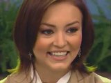Angelique Boyer desayunando y jugando en Hoy
