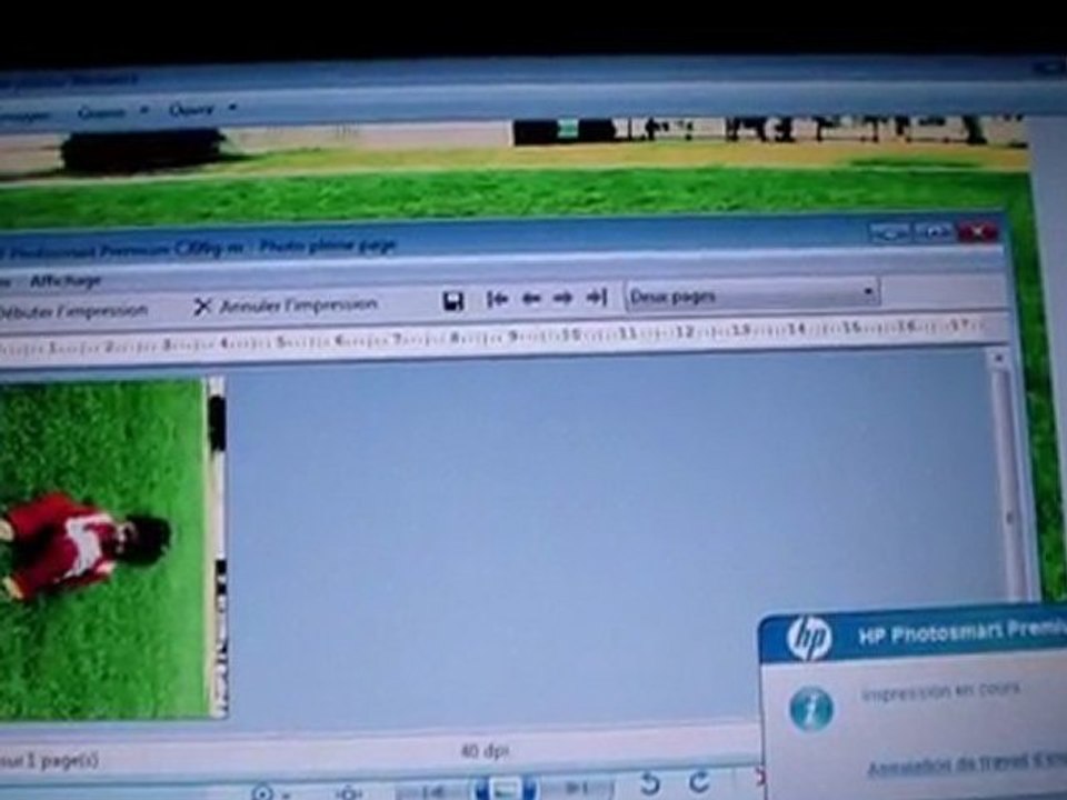 Imprimer une photo depuis Windows 7 (Net Book) - Vidéo Dailymotion