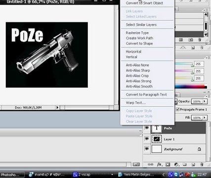 cs3 Photoshop ile GİF