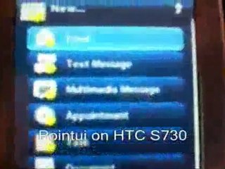 Pointui on HTC S730 by batista70 www.cellularmagazine.it