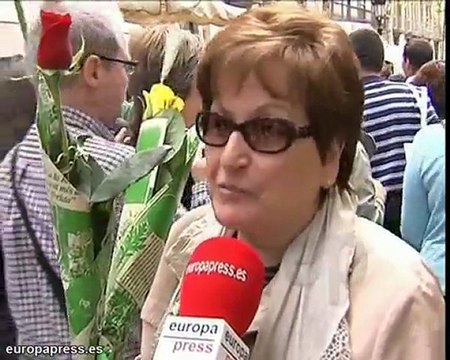 Venden muchos libros pero pocas rosas