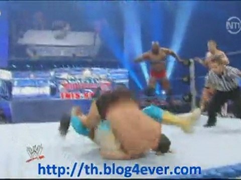Catch Attack Smackdown du 1/07/10-Daniel Bryan, Sin Cara & Ezekiel Jackson VS Ted Dibiase, Cody Rhodes et Wade Barrett