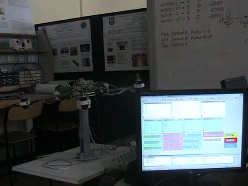Quadrotor (Narrow Angle) Play With PD Parameters