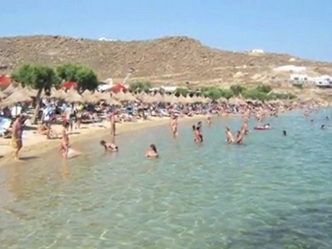 Beaches of Mykonos island - Greece