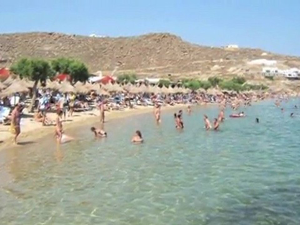 Beaches of Mykonos island  -  Greece