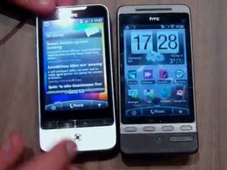 Video Confronto HTC Legend vs HTC Hero @MWC