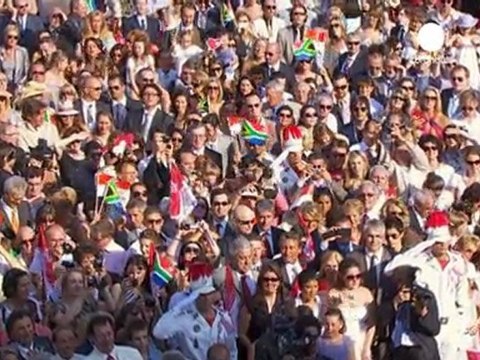 Albert II de Monaco et Charlène Wittstock se disent Oui