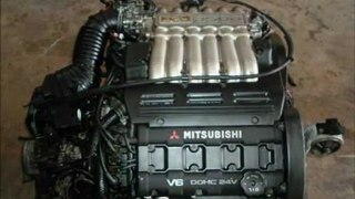 JDM Mitsubishi Engines, 6G72TT, 4G63-T CYCLONE, 6G72, DIAMANTE, GALANT, 4G63-T Silver, Japan Motor