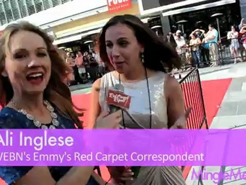 Ali Inglese at 2012 Primetime Creative Arts Emmys Awards