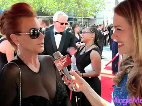 Fern Champion at 2012 Primetime Creative Arts Emmys Awards