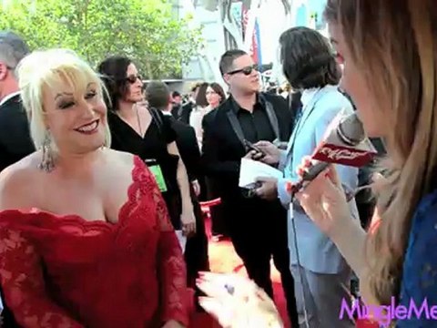 Melanie Mills at 2012 Primetime Creative Arts Emmys Awards @GleamBody