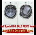 BEST PRICE Electrolux IQ Touch White Steam Front Load Washer and Steam ELECTRIC Dryer Laundry Set W/ Pedestals EIFLS60JIW_EIMED60JI...