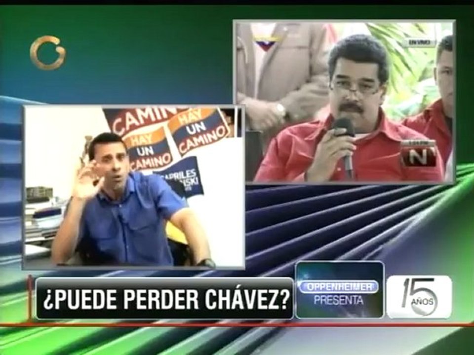 Entrevista a Henrique Capriles en el programa d...