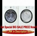 BEST PRICE Electrolux IQ Touch White 4.2 Cu Ft (DOE) Front Load Washer and Electric 8.0 Cu Ft Dryer EIFLW50LIW EIED50LIW