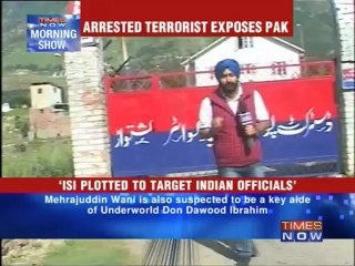 Arrested terrorist exposes Pak