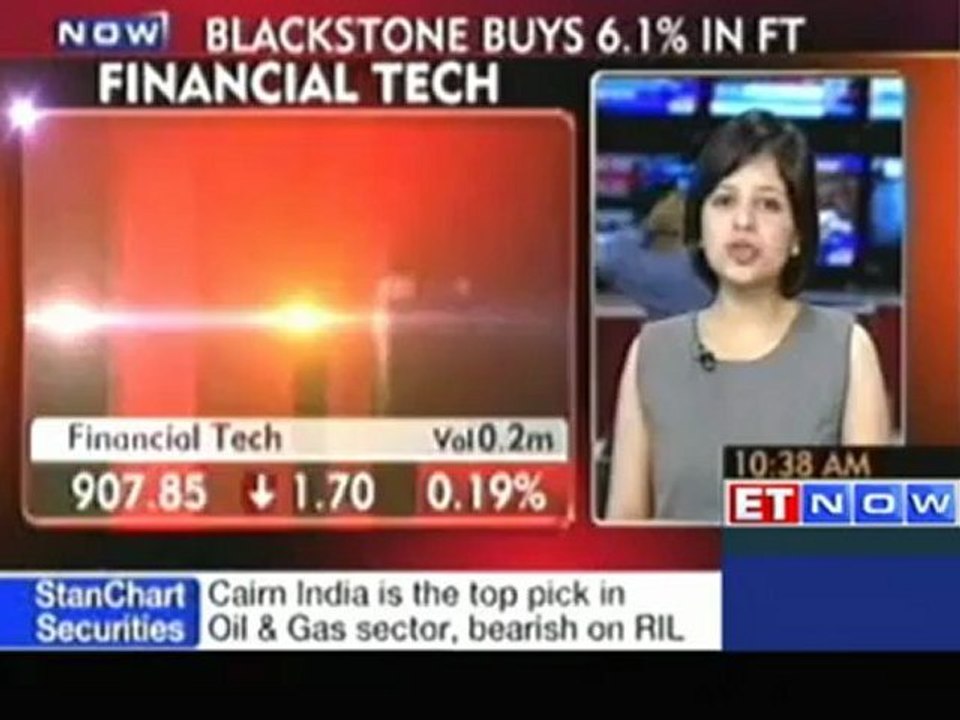 Blackstone buys 6.1% stake in Financial Tech