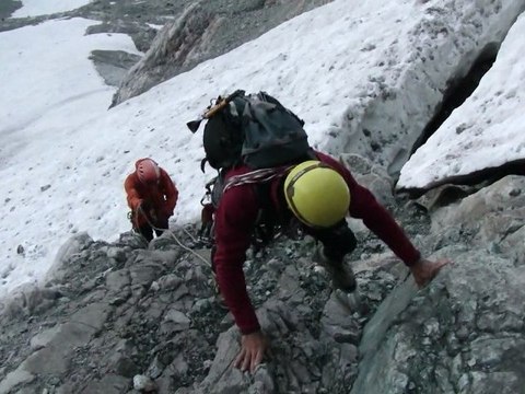 Traversée de la Meije 1ère partie