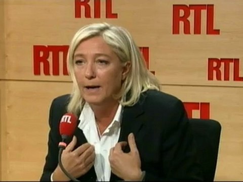 Marine Le Pen, présidente du FN : Demain, ça n'est pas 250 personnes qui manifesteront dans Paris, mais peut-être 100.000
