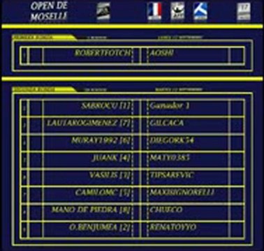 Watch ATP Tour Open de Moselle Sep 17 - Sep 23 Live Online Coverage