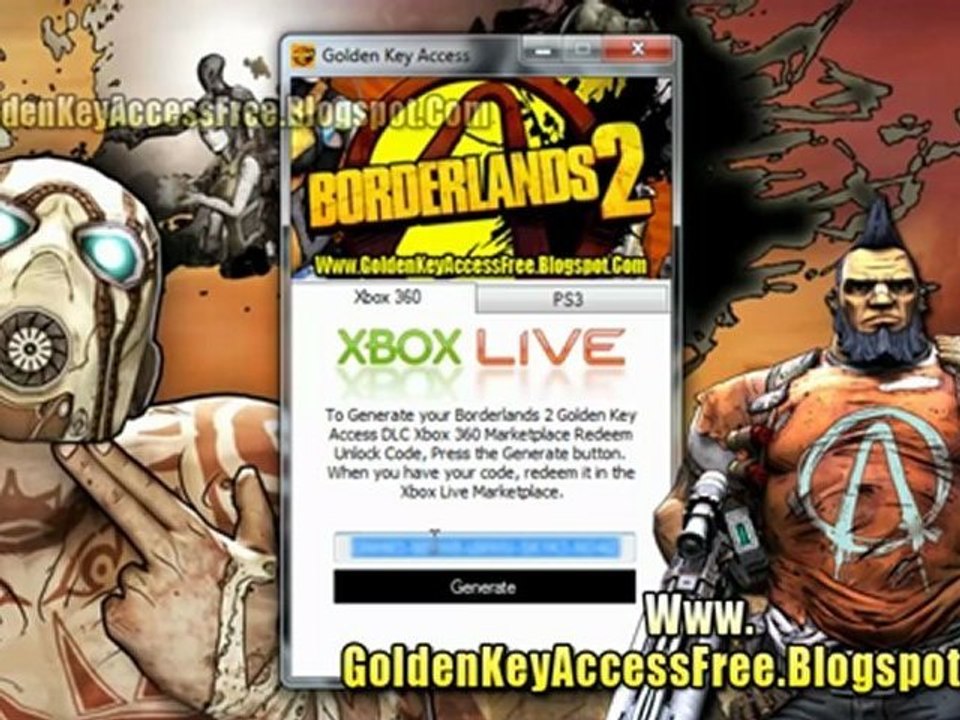How To Download Borderlands 2 Golden Key Access DLC