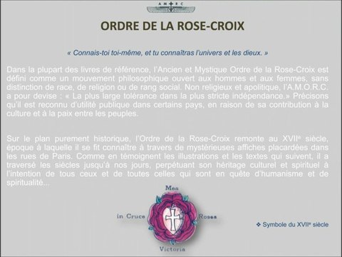 Rétrospective : AMORC, la Rose-Croix des origines à nos jours