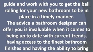 The Designer Bathroom Effect