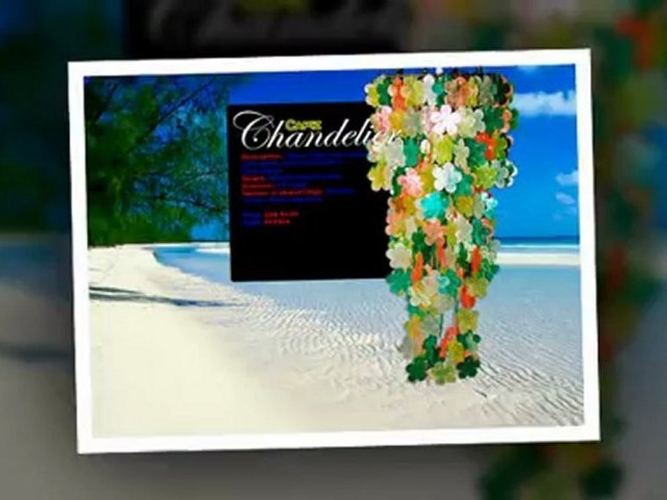 Wholesale Price Philippines Capiz Shell Chandelier