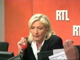 Euro, retraite, islam : Marine Le Pen répondait aux questions des auditeurs de RTL