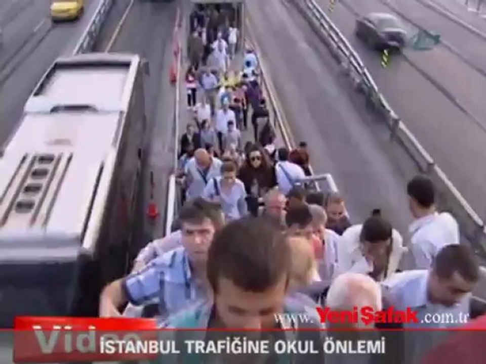 Trafiğe okul önlemi