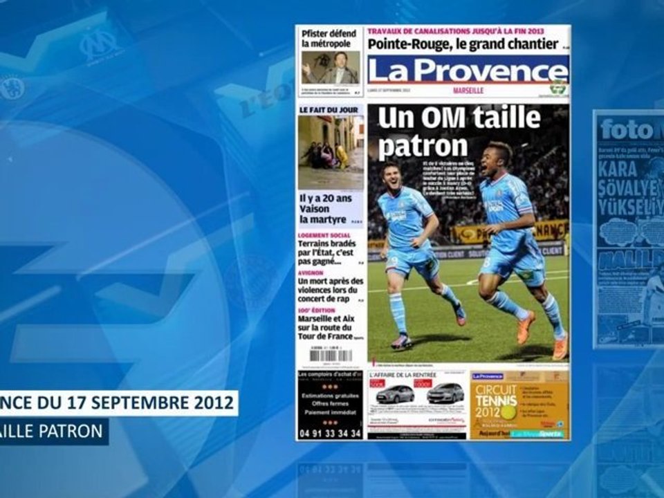 Foot Mercato - La revue de presse - 17 Septembre 2012