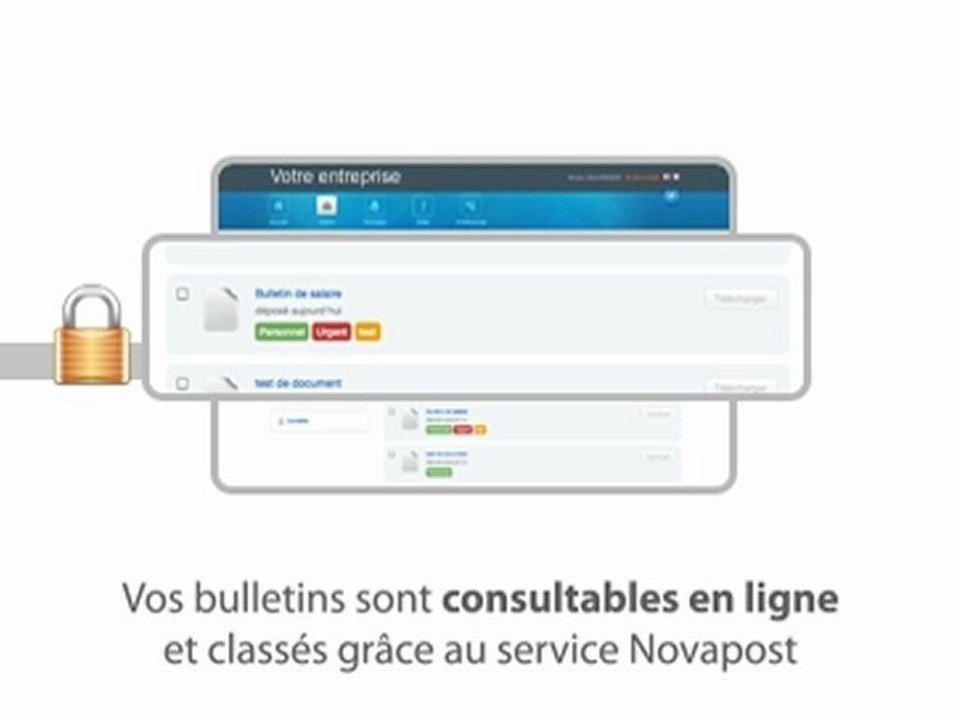 Présentation Coffre-fort Novapost