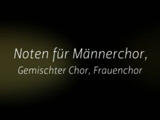 Noten für Chor bei notendownload