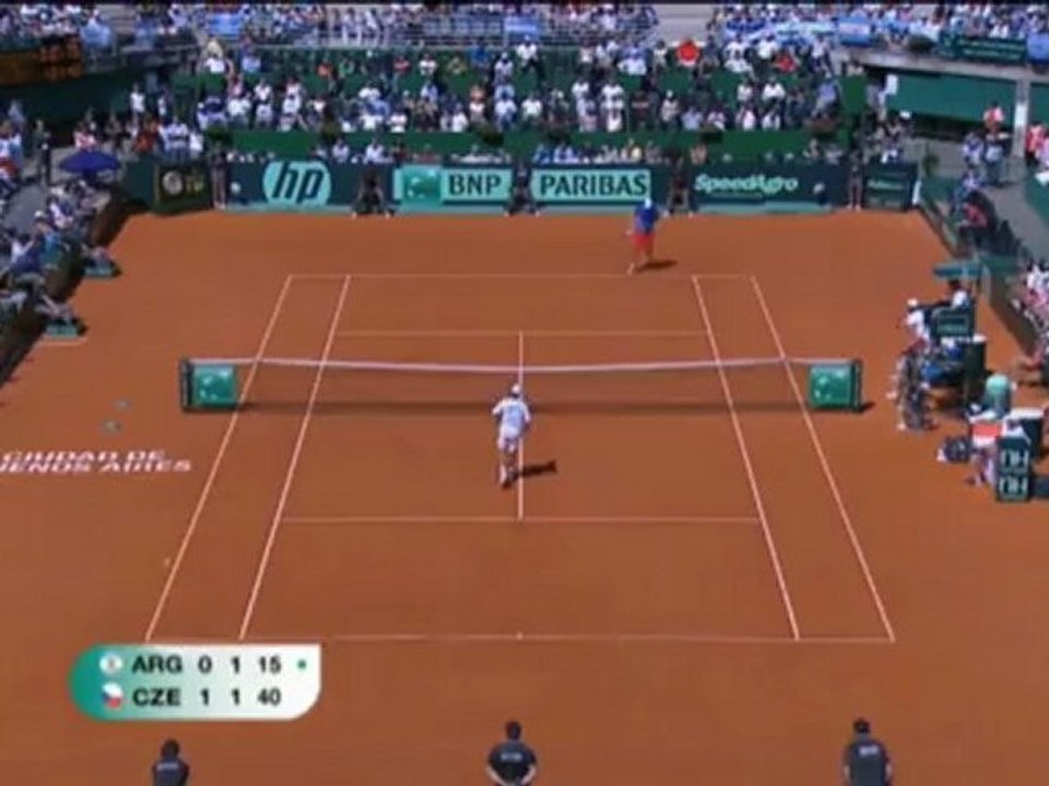 Tschechien dreht Rückstand und erreicht Davis-Cup-Finale