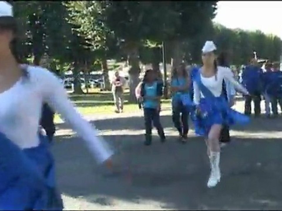 DEFILE DES ASSOCIATIONS AU FESTIVAL " LES MAINS-BLEUES  "  2012