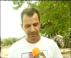 Βιβλική καταστροφή στο Μαυρονέρι από την χαλαζόπτωση.