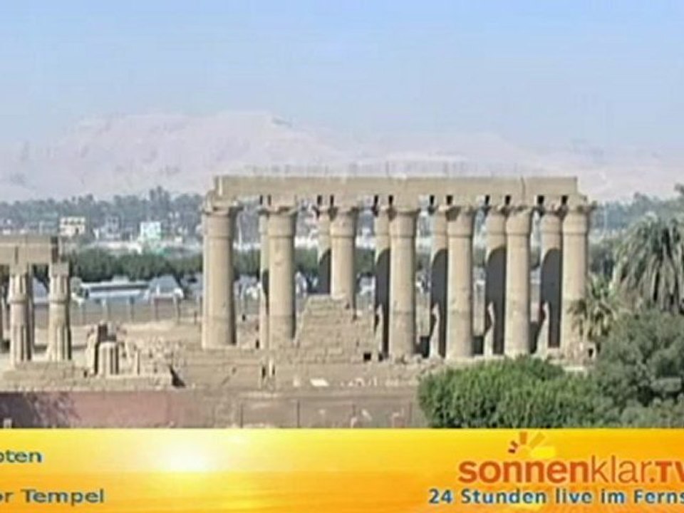 Tipp Ägypten - Luxor Tempel Off- Maz+O-Ton Anfang