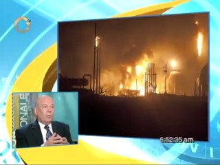 Experto en gestión de riesgo asegura que es difícil juzgar desde afuera actuación en refinería de Amuay