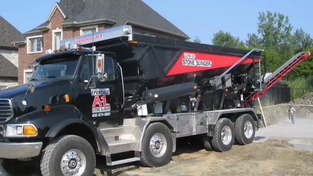 Épandeur De Pierre Saint-Eustache Epandage A-1 Inc QC