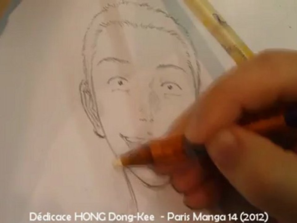 Dédicace Hong Dong-Kee à Paris Manga 14 - Auteur de Monk !