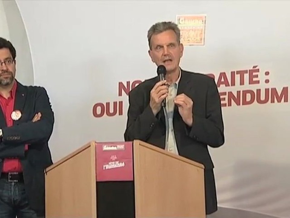 Fête de l'Huma 2012 - L'eau et les multinationales : Raymond Avrillier