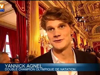 François Hollande reçoit les médaillés français