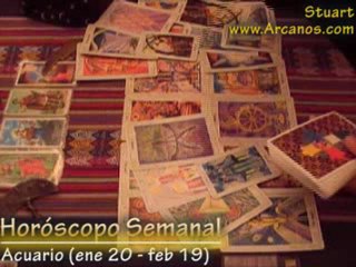 Horoscopo Acuario 28 diciembre 2008 al 3 enero 2009 - Tarot