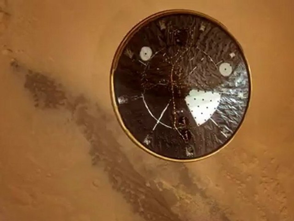 Mars Curiosity Descent (Smooth-Motion)