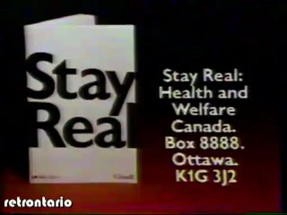 Anti Pot PSA Health Canada 1983
